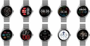 Smartwatch Kodak SW-7212 Srebrny GPS Pulsometr 5 dni Bateria 4