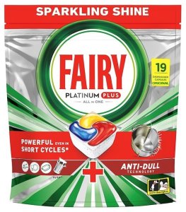 Fairy Kapsułki do zmywarki Platinium Plus Lemon (19) 3