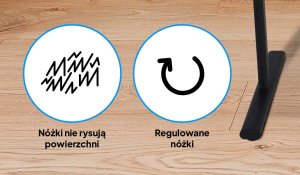 Biurko gamingowe CR2050BK (100 cm długości) 14