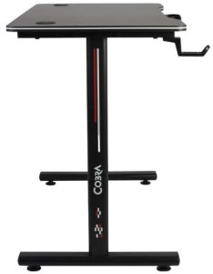 Biurko gamingowe CR2050BK (100 cm długości) 3