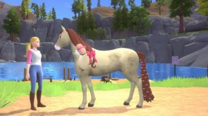 BARBIE HORSE TRAILS SWITCH 4