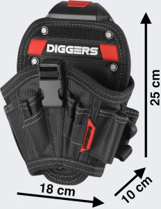 Kabura na Wkrętarkę Diggers Średniej Wielkości Qui 80