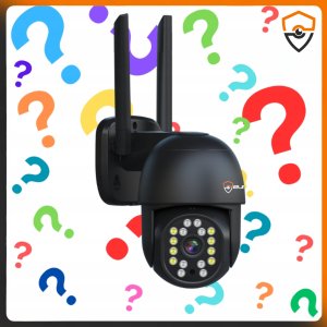 KAMERA WIFI ZEWNĘTRZNA OBROTOWA 4K ULTRA HD 8MPX 8MP EUROLOOK AUDIO CZARNA 12