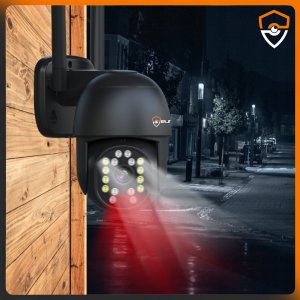 KAMERA WIFI ZEWNĘTRZNA OBROTOWA 4K ULTRA HD 8MPX 8MP EUROLOOK AUDIO CZARNA 3