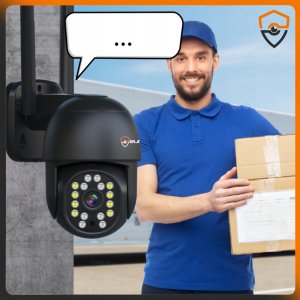 KAMERA WIFI ZEWNĘTRZNA OBROTOWA 4K ULTRA HD 8MPX 8MP EUROLOOK AUDIO CZARNA 9