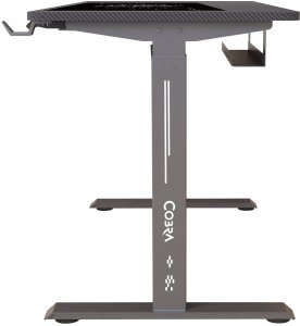 Biurko Cobra CRF14ELBK Czarne 140 cm x 60 cm 3