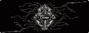Biurko Cobra CRF14ELBK Czarne 140 cm x 60 cm 10
