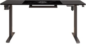 Biurko Cobra CRF16ELBK Czarne 160 cm x 60 cm 4