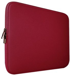 Uniwersalne etui torba na laptopa 15,6'' wsuwka tablet organizer na komputer czerwony 2
