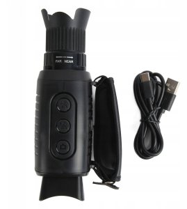 Inskam Lornetka noktowizyjna z podczerwienią 1000m - HD TFT LCD Zoom X10 IR 8