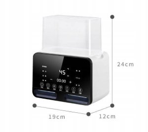 PODGRZEWACZ DO MLEKA I BUTELEK 7W1 - STERYLIZATOR, TERMOSTAT, LAMPKA NOCNA 8