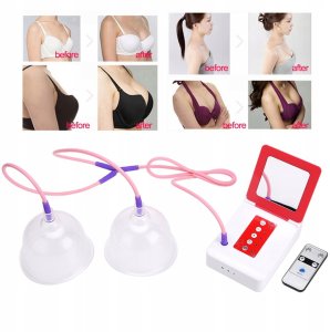 Masaż Próżniowy Biustu - Elektryczne Kubki Do Ujędrniania I Modelowania 2