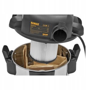 Odkurzacz przemysłowy Dewalt Odkurzacz na mokro/sucho DXV30SAPTA 30L 1050W PTA kPa 15 - stal szczotkowana 11