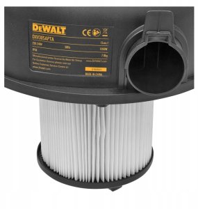 Odkurzacz przemysłowy Dewalt Odkurzacz na mokro/sucho DXV30SAPTA 30L 1050W PTA kPa 15 - stal szczotkowana 7