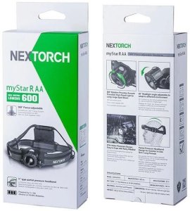 Latarka NEXTORCH Pandelygte MyStarR AA 3xAA 600lm/180m 3
