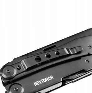 NEXTORCH Multitool MT10 Narzędzie 16-i-1 z klipsem do paska i etui 7