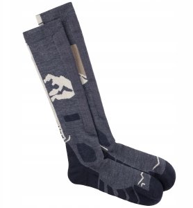 Buff Merino Heavyweight Over The Calf Socks 138872779 Granatowy 42-44 2