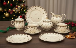 Komplet 2 talerzy deserowych 20,5 cm Casablanca 13