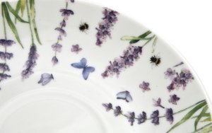 Komplet 2 filiżanek 270 ml + dzbanek 900 ml Classic Lavender 11