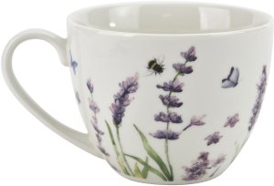 Komplet 2 filiżanek 270 ml + dzbanek 900 ml Classic Lavender 13