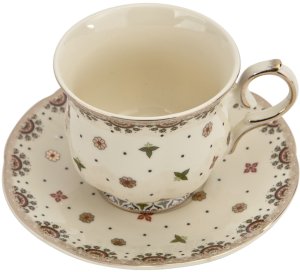 Komplet 2 filiżanek 260 ml + spodki Casablanca 4