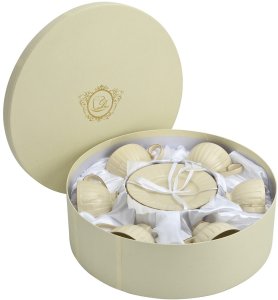 Komplet 6 filiżanek 220 ml + spodki Nina 3