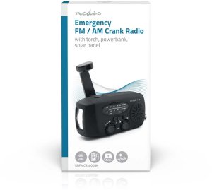 Radio Nedis RDFMCR2000BK radio Przenośny Analogowy Czarny 10