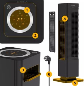 Wentylator kolumnowy Climative CoolHeat THF-2000 WiFi z funkcją grzania 13