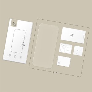 Tech-Protect SZKŁO HARTOWANE BUNDLE 10-PACK IPHONE 13 / 13 PRO / 14 / 16E CLEAR 6