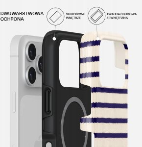 UAB Hautica Burga Tough Magsafe - etui ochronne do iPhone 17 Pro Max compatible z MagSafe (old money) 3