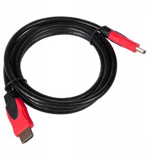 Maclean Uchwyt do telewizora, max VESA 100x100, 13-27", 25kg, MC-715A + KABEL PRZEWÓD HDMI 2.0 4K 3D UHD 1.8m MIEDŹ 48 bit 6