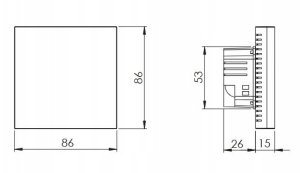 THERMOSTAT AURATON OCTA WIRED WIFI 8