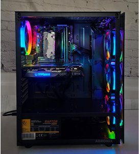 ZESTAW GAMINGOWY Ryzen 5 5600x 32GB RTX 5060 8GB +Wi-Fi +WIN11 +MONITOR 27"100Hz 2