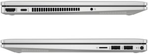 Laptop HP Laptop Pavilion X360 14-ek2055cl / 9X5U6UA / Core 5 / 16GB / SSD 1TB / Intel Xe / FullHD / Win 11 / Dotyk / Srebrny 10