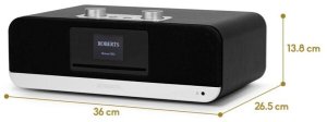 Roberts Radio BluTune 300LE Black 3
