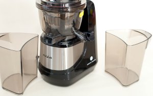 Wyciskarka wolnoobrotowa Germin Wyciskarka slowowyciskająca GRASS do owoców warzyw duża sokowirówka 2w1 3 sita 5