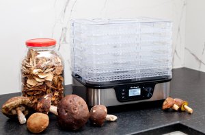 Suszarka Berlinger Suszarka do grzybów owoców | regulacja czasu i temperatury | 6 SIT 12