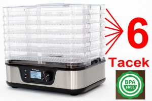 Suszarka Berlinger Suszarka do grzybów owoców | regulacja czasu i temperatury | 6 SIT 7