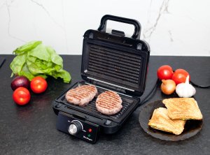 Gofrownica 3w1 opiekacz, toster, grill, regulacja temperatury, wysoka moc 17