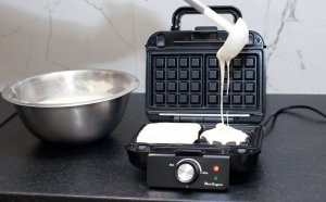 Gofrownica 3w1 opiekacz, toster, grill, regulacja temperatury, wysoka moc 18