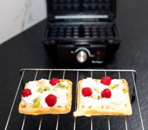 Gofrownica 3w1 opiekacz, toster, grill, regulacja temperatury, wysoka moc 21