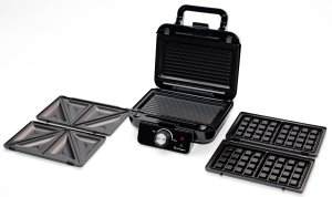 Gofrownica 3w1 opiekacz, toster, grill, regulacja temperatury, wysoka moc 8