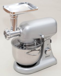 Robot kuchenny Germin Robot kuchenny mikser planetarny BERLINGER Mocny 2500W 5,5L 4 mieszadła 11