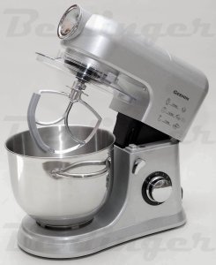 Robot kuchenny Germin Robot kuchenny mikser planetarny BERLINGER Mocny 1500W 5,5L 4 mieszadła 13