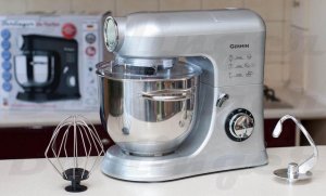 Robot kuchenny Germin Robot kuchenny mikser planetarny BERLINGER Mocny 1500W 5,5L 4 mieszadła 3