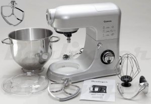 Robot kuchenny Germin Robot kuchenny mikser planetarny BERLINGER Mocny 1500W 5,5L 4 mieszadła 9