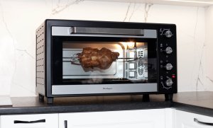 Mini piekarnik Berlinger Mini Piekarnik 65L suszarka do grzybów - termoobieg, rożen, światło, 2x szyba 11