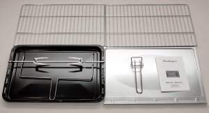 Mini piekarnik Berlinger Mini Piekarnik 65L suszarka do grzybów - termoobieg, rożen, światło, 2x szyba 14