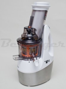 Wyciskarka wolnoobrotowa Berlinger 800W mocna sokowirówka 3 sita duży otwór 7