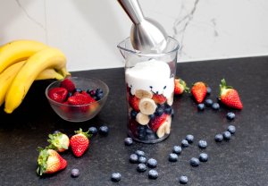 Blender ręczny robot kuchenny 1250W | metalowy mikser, malakser, trzepaczki 8